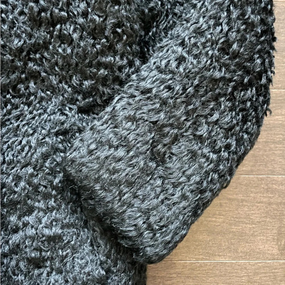 Vintage 1950’s  Faux Persian Lamb Double Breasted Peacoat Approx Women’s Small - Picture 4 of 10